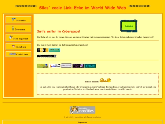links screenshot