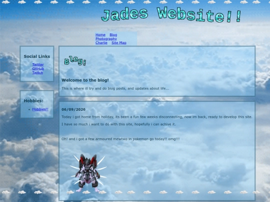 blogPage screenshot