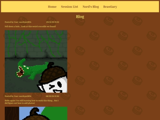 blog screenshot