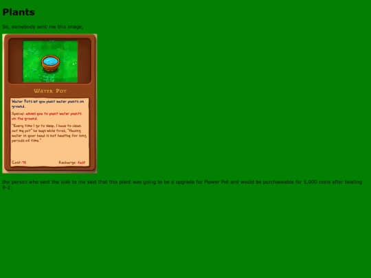 plants screenshot