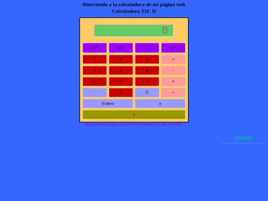 practicashtml/java_practica2/P2_7/Calculadora screenshot