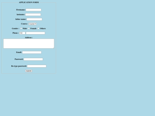 index screenshot