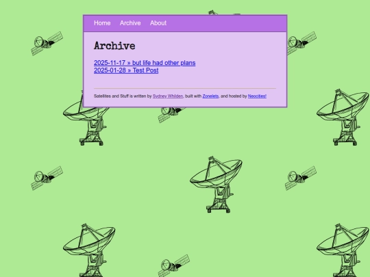 archive screenshot