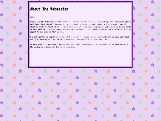 webmaster screenshot