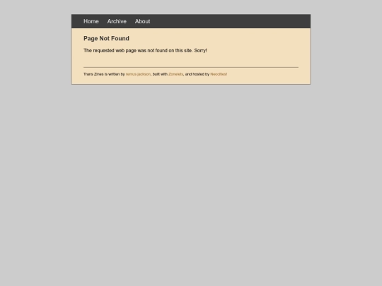 blog/not_found screenshot
