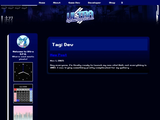 tags/dev screenshot