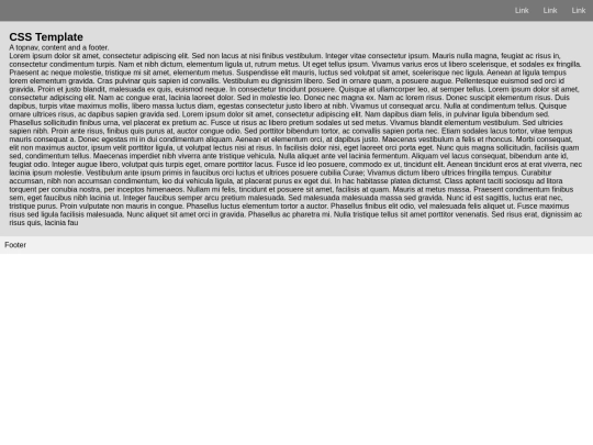 CssTemplates/template1 screenshot