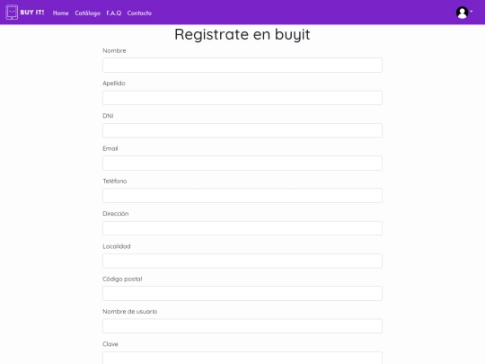 digitalhouse/registro screenshot