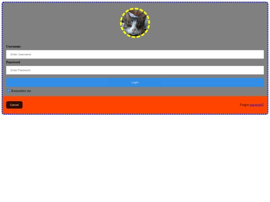 login/login screenshot