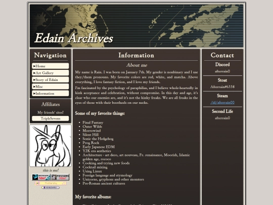 info screenshot