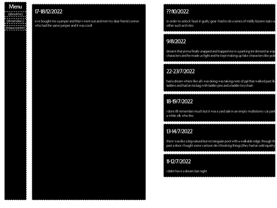 pages/bonus/dreamdiary screenshot
