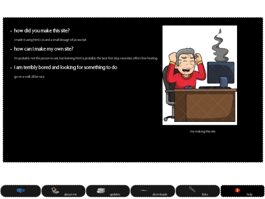 pages/help screenshot