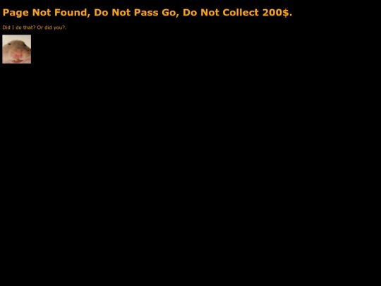 not_found screenshot