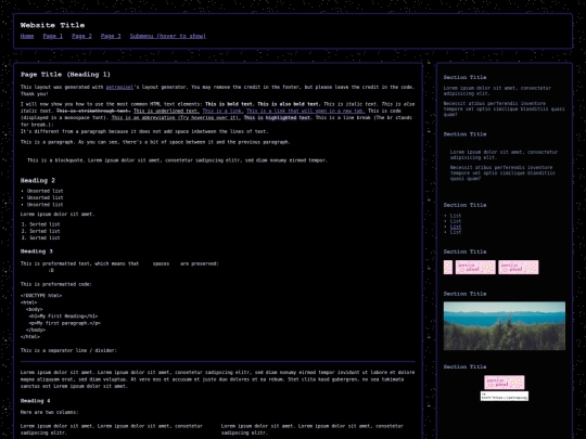 index screenshot