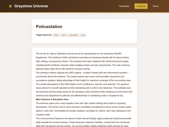 lorebook/station screenshot