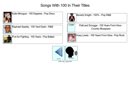 2020_songs/100th_day_songs screenshot