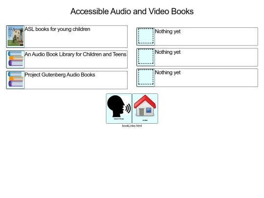 bookLinks screenshot