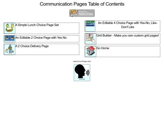 indexCommPages screenshot