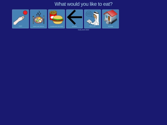 lunchSample/hotLunch screenshot