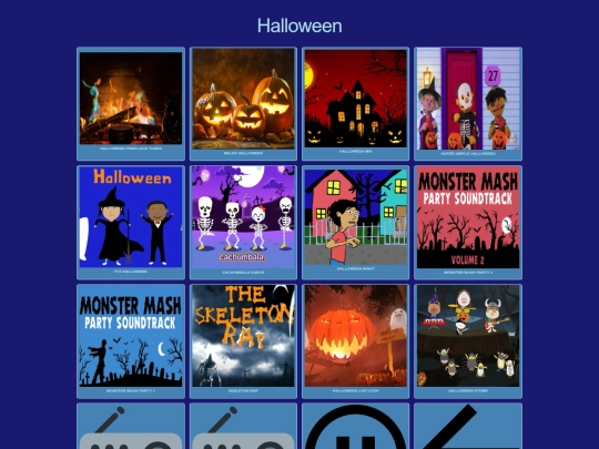 musicFest/halloween screenshot