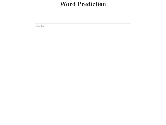 predict screenshot