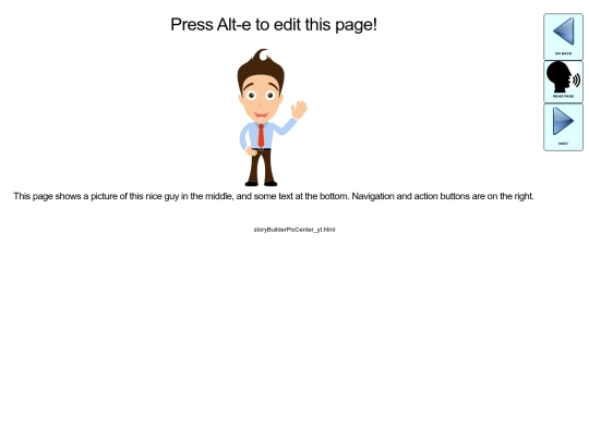 templates/storyBuilderPicCenter_yt_ss screenshot