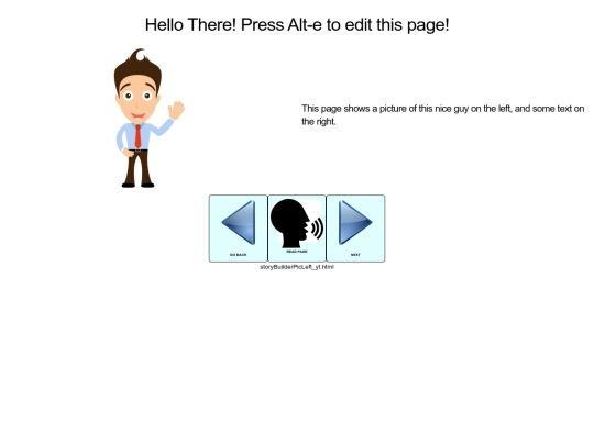 templates/storyBuilderPicLeft_yt_ss screenshot