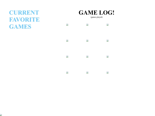 games screenshot
