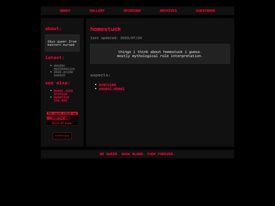 opinions/homestuck screenshot