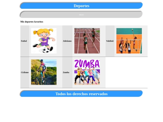 tarea3/Deportes screenshot