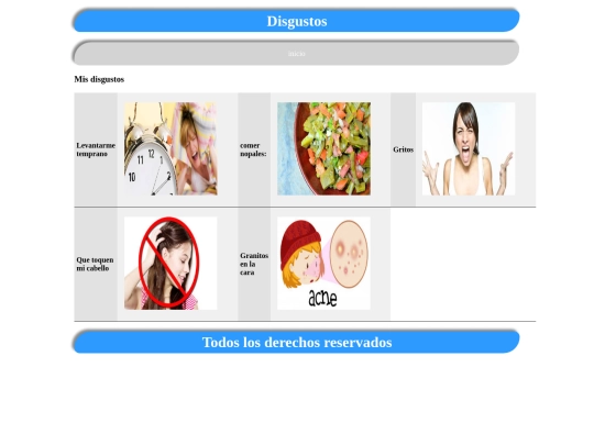 tarea3/Disgustos screenshot
