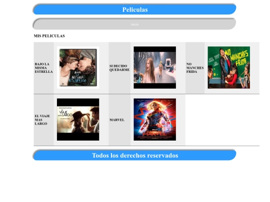 tarea3/Peliculas screenshot