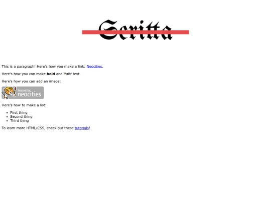 scritta screenshot