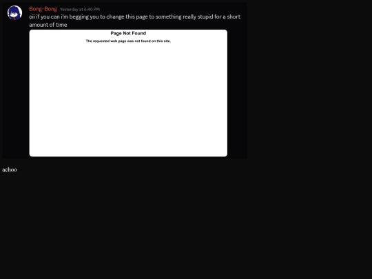 not_found screenshot