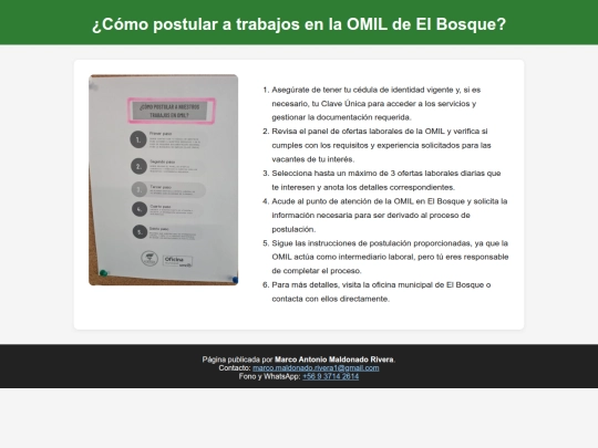 buscando_trabajo/omil-el-bosque screenshot