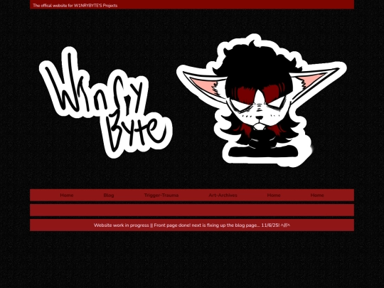 blog screenshot