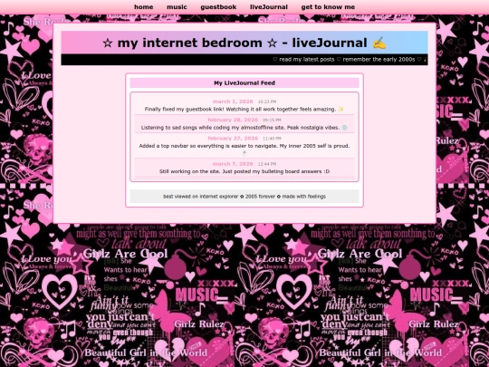livejournal screenshot