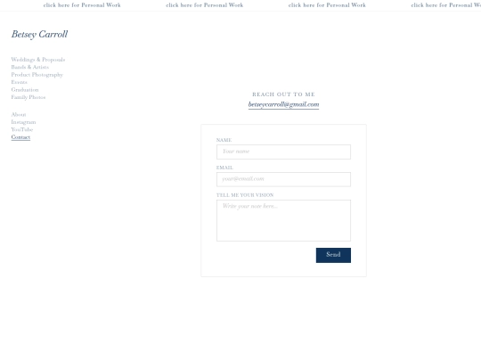contact screenshot