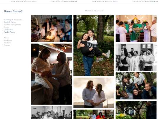 professional_pages/family_photos screenshot
