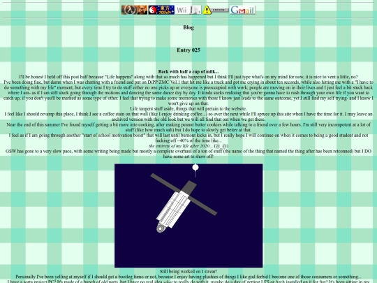 blog screenshot