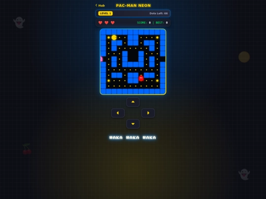 pac-man screenshot