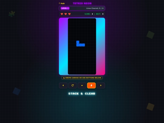 tetris screenshot