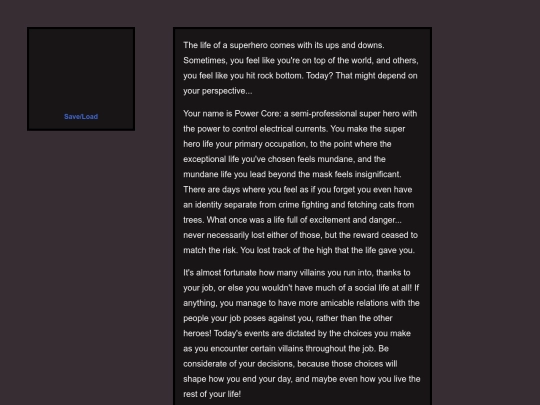 PowerCore_CYOA screenshot