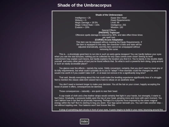 Umbracorpus screenshot