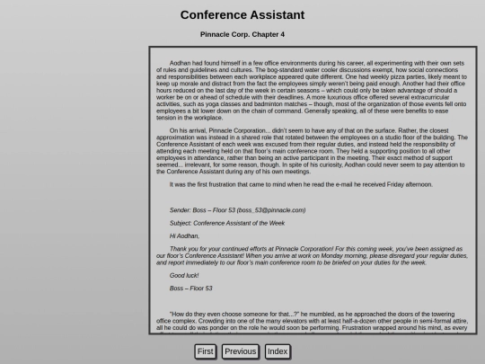 conferenceAssistant screenshot