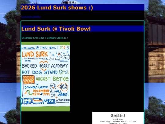 shows/2025 screenshot