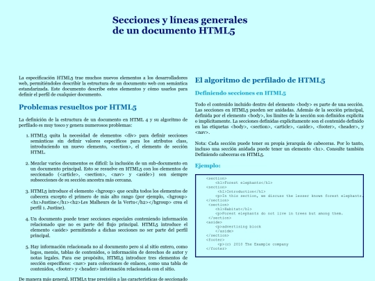 pages/seccionesylineashtml5 screenshot