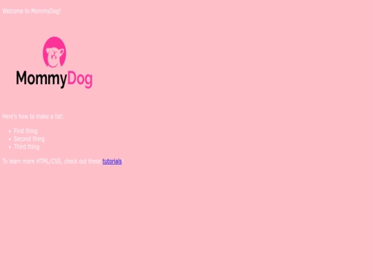 index screenshot