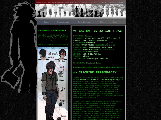 profile/ocs/CO-XX-135 screenshot