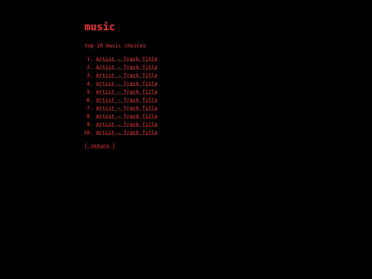music screenshot